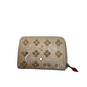 Christian Louboutin Tan Wallet Elegant Design